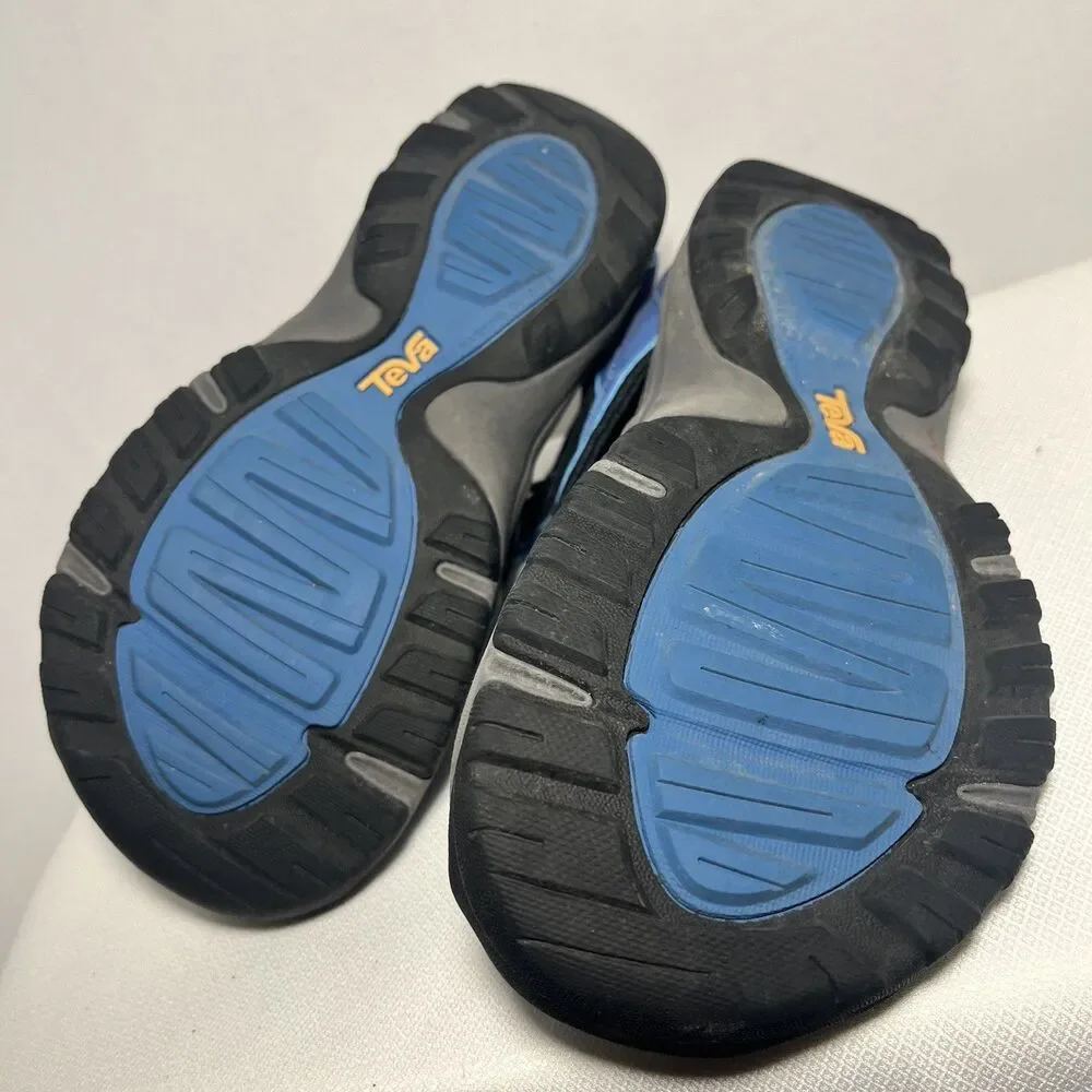 NEW TEVA Manatee Hiking Scandals / Water Shoes Size 1 Blue / Green - 1019403C